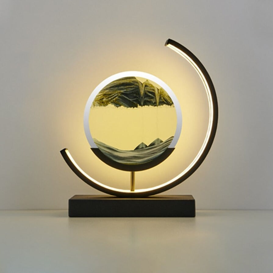 Sand Art LED Table Lamp - Eclipse