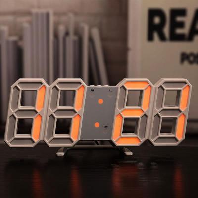 LED Digital Wall Alarm Clock