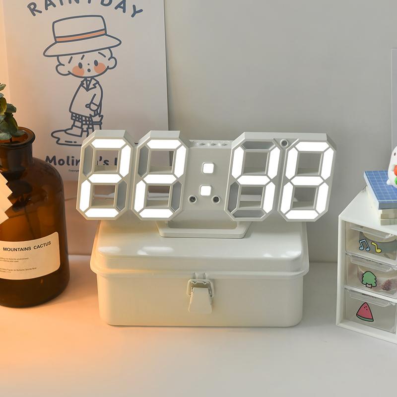 LED Digital Wall Alarm Clock